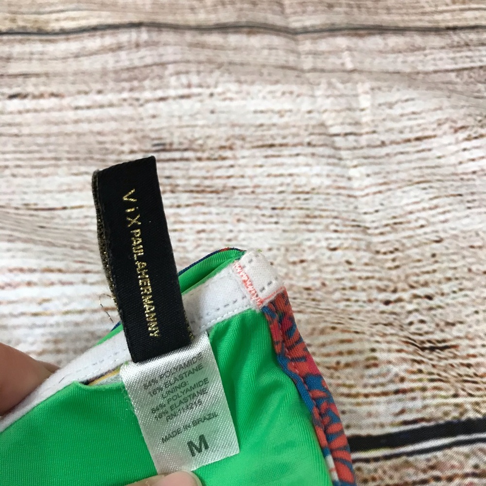 $5/25 Vix Paula Hermanny Floral Ruffle Band Bikini - Picture 13 of 15